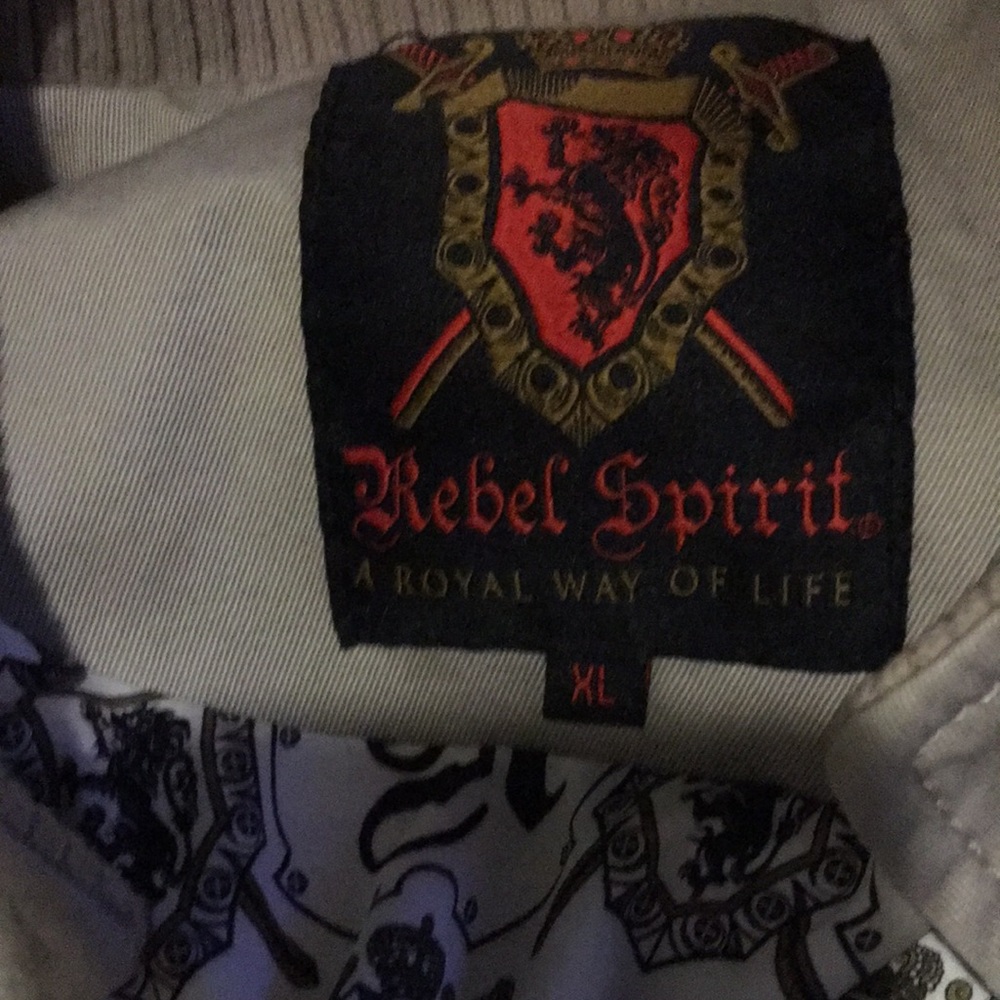 XL REBEL SPIRIT Jacket khaki color - Picture 3 of 10